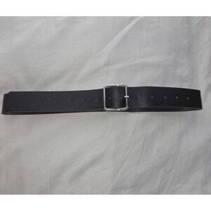 Commense Black‎ Leather Belt Women's Fashion Waist Belt with Square Buckle